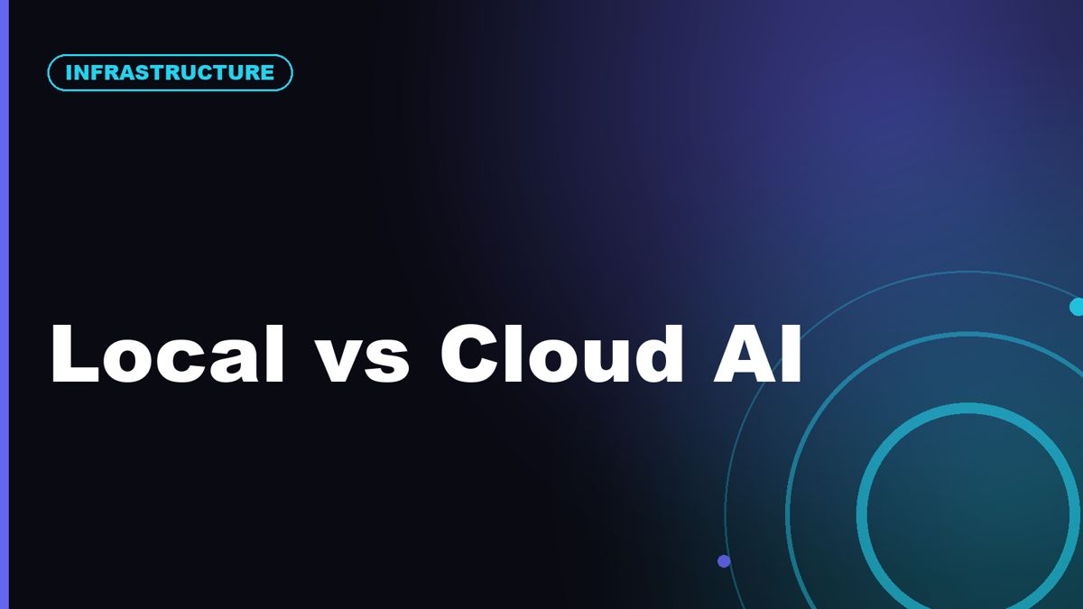 Local AI vs Cloud AI: Why Hybrid Setups Are Becoming the Practical Middle Ground