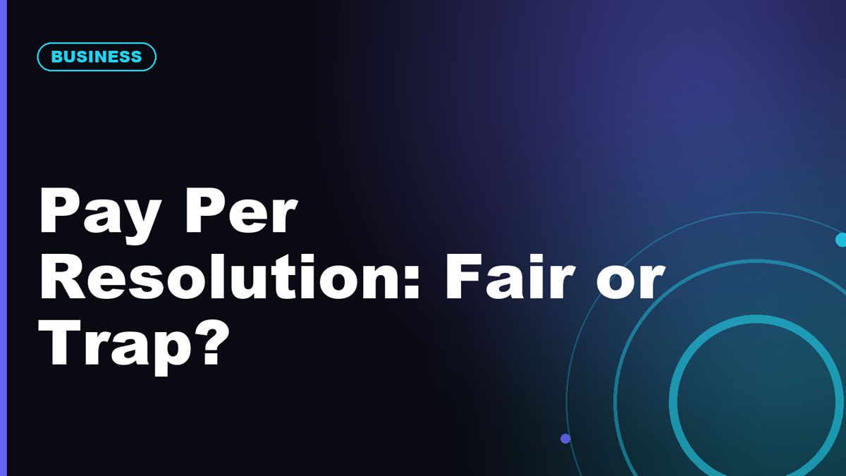 Outcome-Based Pricing for AI Support: Fair Model or Expensive Trap?