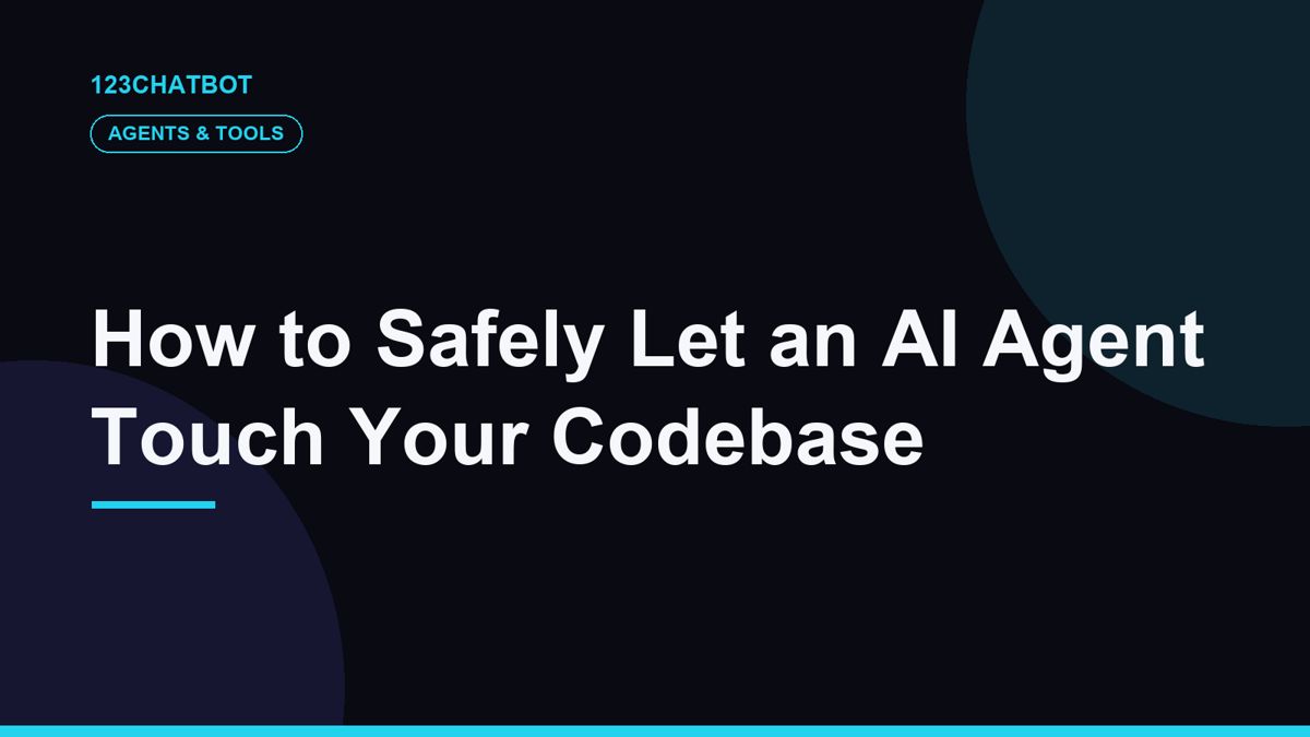 How to Safely Let an AI Agent Touch Your Codebase