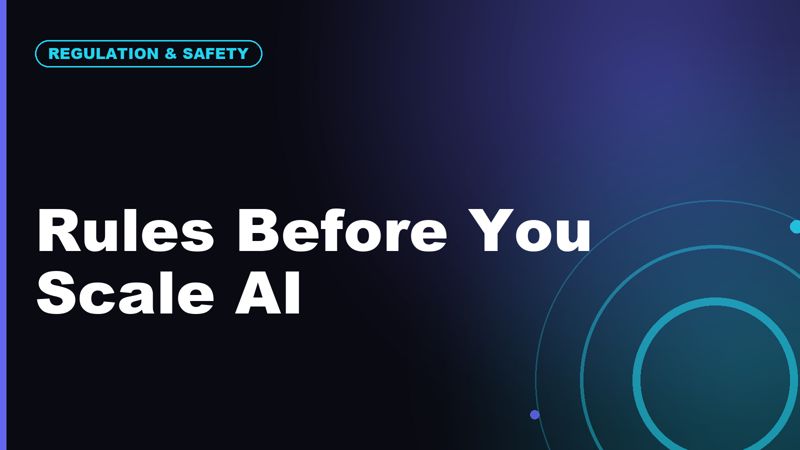AI Governance in 2026: Why Every Company Needs Rules Before It Scales Automation