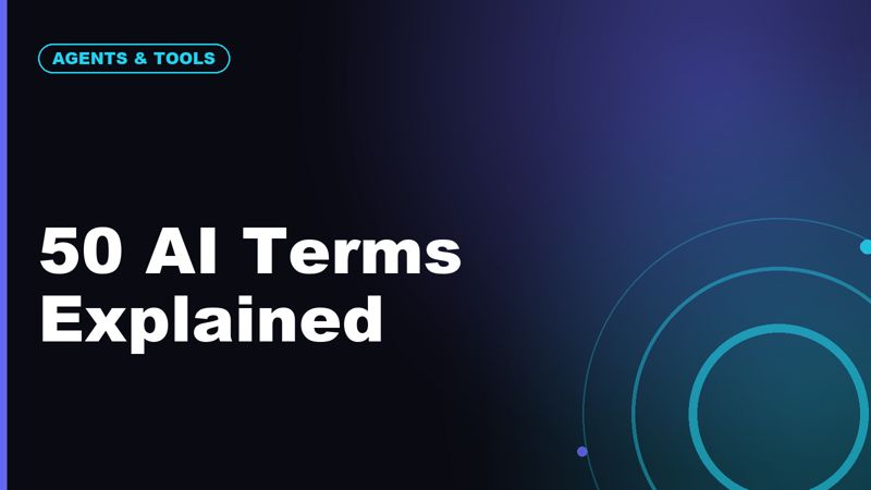 AI Glossary for Beginners: 50 Terms You Need to Know